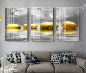 Tranh ghép theo bộ trang trí tường nhà độc đáo