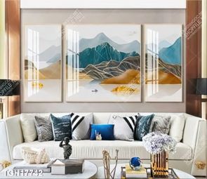 Tranh canvas decor phòng khách đẹp hiện đại