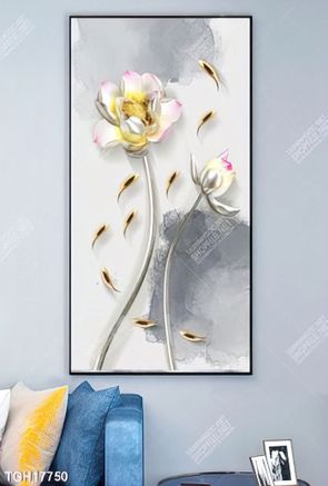 Tranh ghép 3d in vải canvas