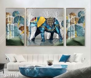 Tranh ghép tráng gương treo trang trí tường