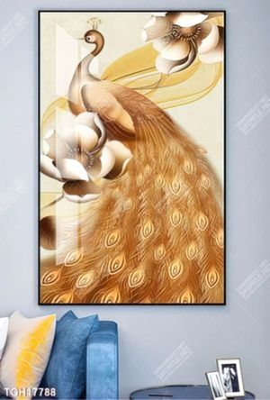 Tranh decor 3D trang trí độc đáo