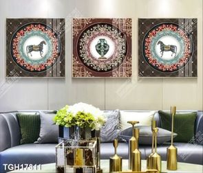 Tranh ghép 3d in vải canvas