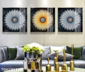 Tranh ghép tráng gương treo trang trí tường