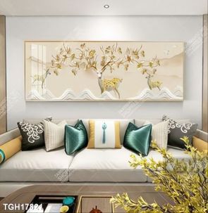 Tranh decor 3D trang trí độc đáo