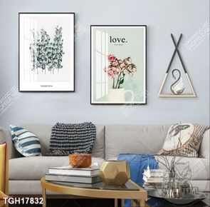 Tranh treo tường phòng khách đẹp, sang trọng và hiện đại