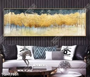 Tranh ghép 3d in vải canvas