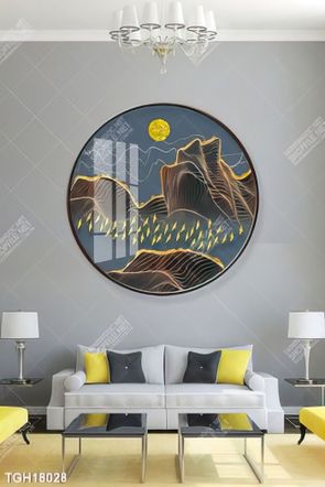 Tranh canvas decor phòng khách đẹp hiện đại