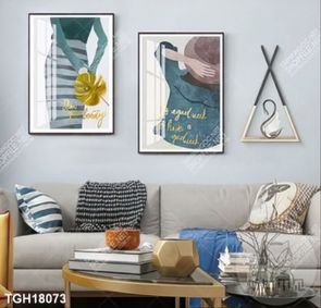 Tranh ghép 3d in vải canvas