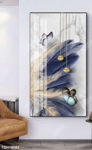 Tranh ghép theo bộ trang trí tường nhà độc đáo