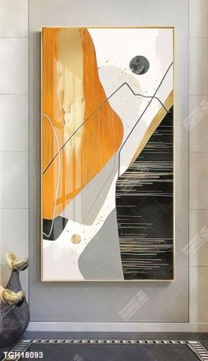 Tranh canvas decor phòng khách đẹp hiện đại