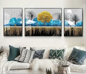 Tranh treo tường ghép bộ hiện đại và đẹp