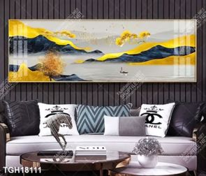 Tranh canvas decor phòng khách đẹp hiện đại
