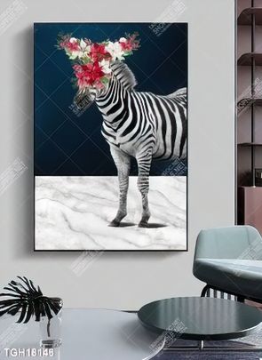 Tranh ghép tôn vẻ đẹp mảng tường trắng
