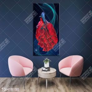 Tranh decor phong cách nội thất tối giản