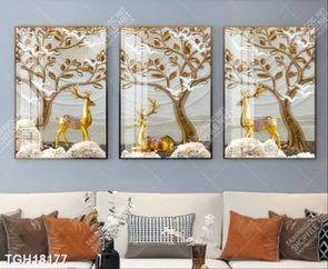 Tranh ghép tráng gương treo trang trí tường