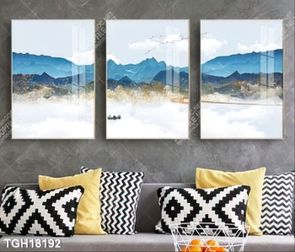 Tranh ghép tráng gương treo trang trí tường
