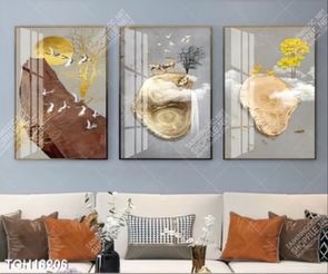 Tranh ghép 3d in vải canvas