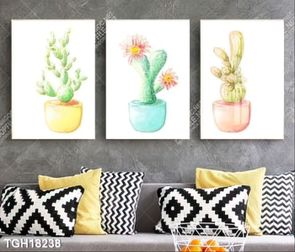 Tranh ghép theo bộ trang trí tường nhà độc đáo