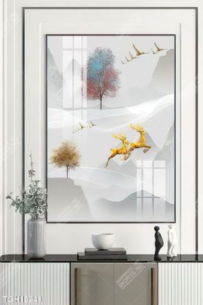Tranh treo tường ghép bộ hiện đại và đẹp