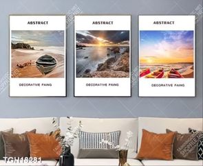 Tranh ghép theo bộ trang trí tường nhà độc đáo