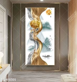 Tranh treo tường 3D đẹp cho phòng khách hiện đại