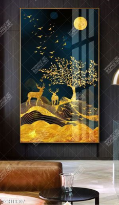 Tranh canvas decor phòng khách đẹp hiện đại