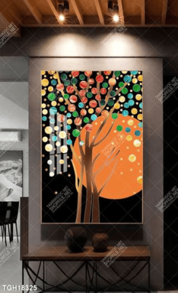 Tranh decor 3D trang trí độc đáo