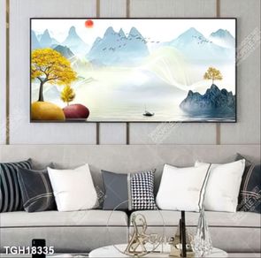 Tranh treo tường phòng khách mẫu mới nhất