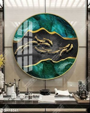 Tranh ghép theo bộ trang trí tường nhà độc đáo