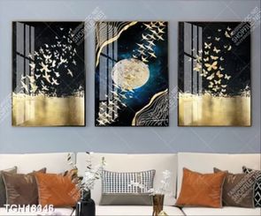 Tranh decor phong cách nội thất tối giản