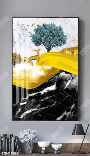 Tranh treo tường ghép bộ nhiều tấm đẹp hiện đại