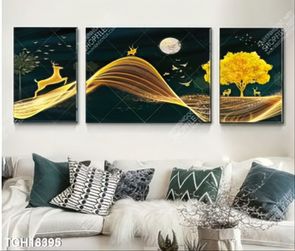 Tranh decor 3D trang trí độc đáo