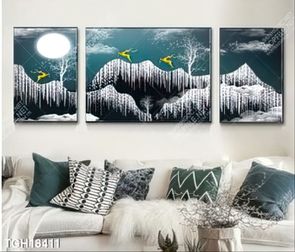 Tranh decor nghệ thuật đẹp
