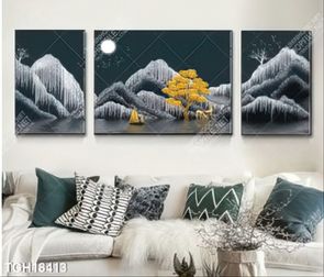 Tranh decor 3D trang trí độc đáo