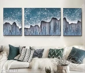 Tranh treo tường ghép bộ nhiều tấm đẹp hiện đại