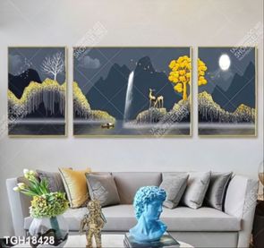 Tranh decor 3D trang trí độc đáo