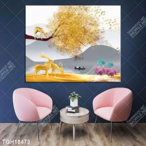 Tranh treo tường ghép bộ nhiều tấm đẹp hiện đại