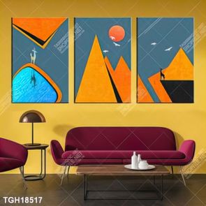 Tranh treo tường phòng khách mẫu mới nhất