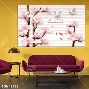 Tranh ghép 3d in vải canvas