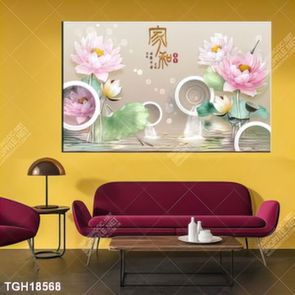 Tranh treo tường phòng khách đẹp, sang trọng và hiện đại