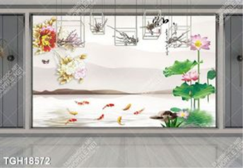 Tranh decor 3D trang trí độc đáo