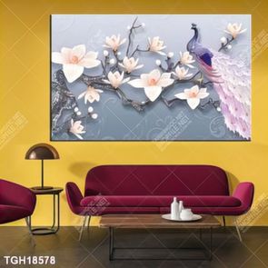 Tranh ghép tráng gương treo trang trí tường