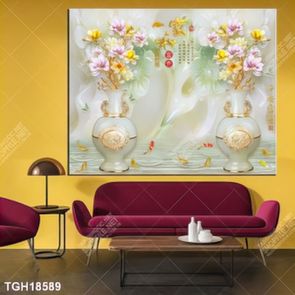 Tranh ghép theo bộ trang trí tường nhà độc đáo