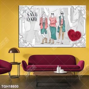 Tranh decor 3D trang trí độc đáo