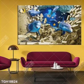 Tranh ghép tráng gương treo trang trí tường