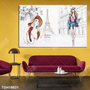 Tranh decor nghệ thuật đẹp