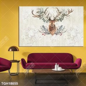 Tranh treo tường 3D đẹp cho phòng khách hiện đại