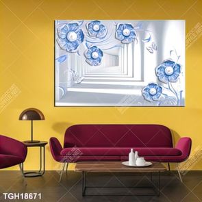 Tranh treo tường phòng khách đẹp, sang trọng và hiện đại