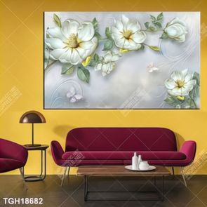 Tranh decor phong cách nội thất tối giản