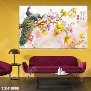 Tranh decor 3D trang trí độc đáo